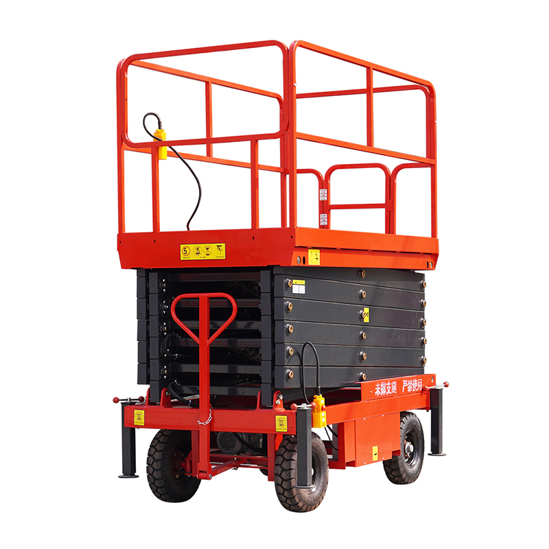 Heavy-Duty Mobile Scissor Lift Platform for Efficient Aerial Work Solutions