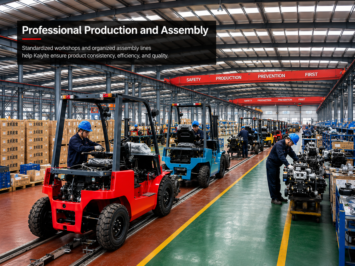 Kaiyite Expands Forklift Machinery Solutions for Global Material Handling