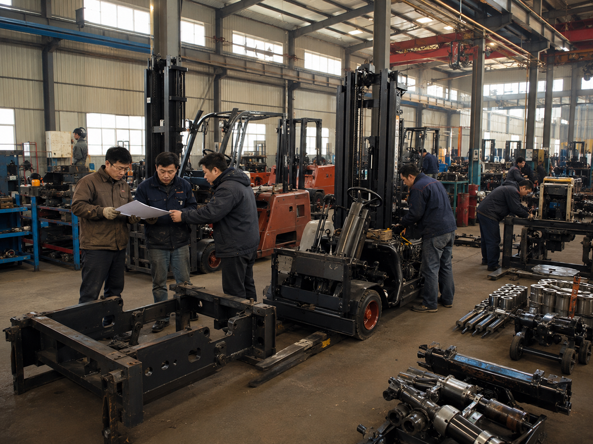 Kaiyite Forklift Machinery: 20 Years of Manufacturing Growth