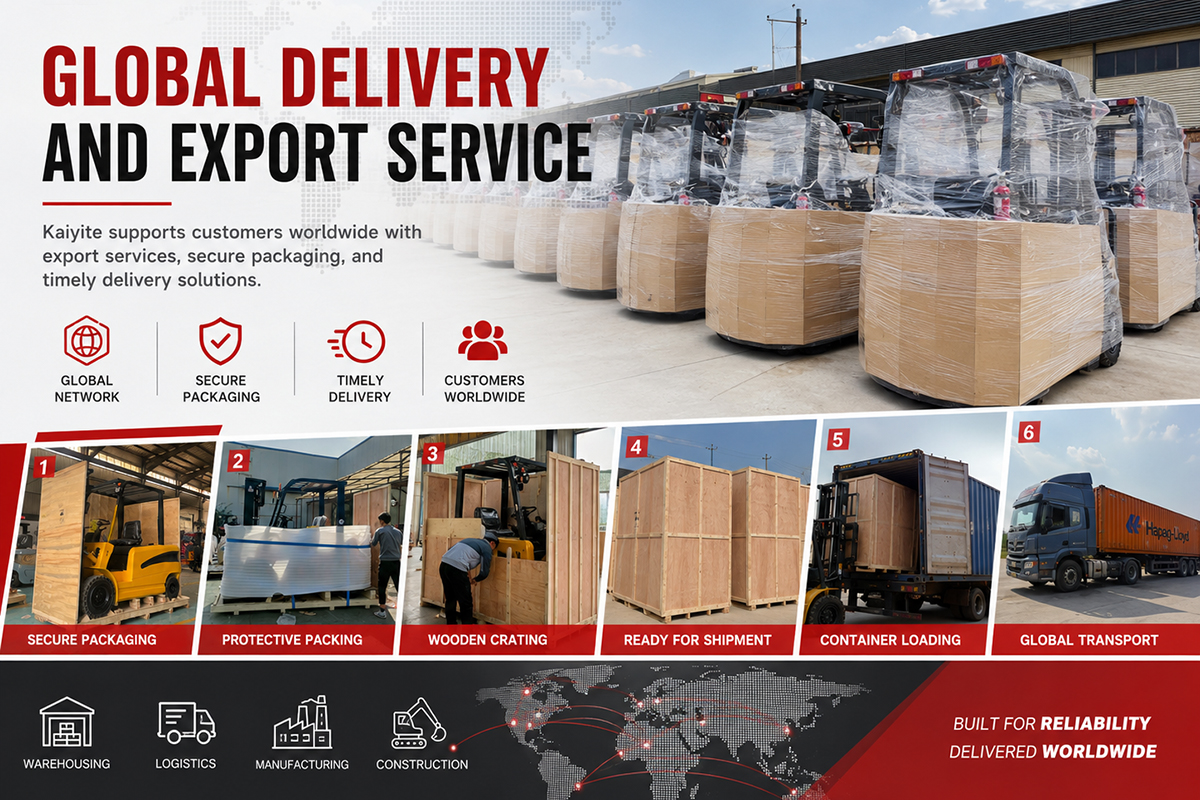 Kaiyite Expands Forklift Machinery Solutions for Global Material Handling
