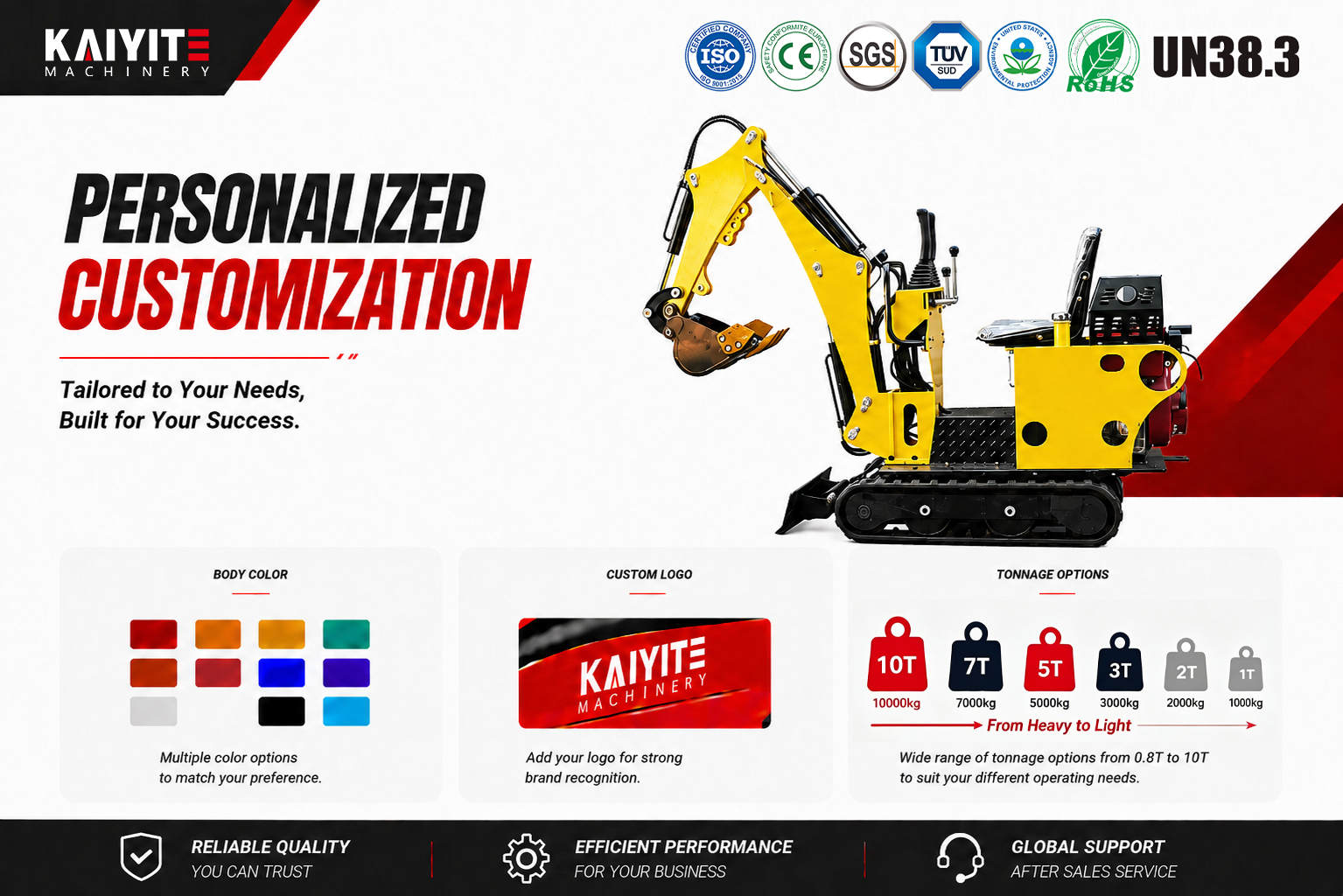 KT-08 MINI EXCAVATOR