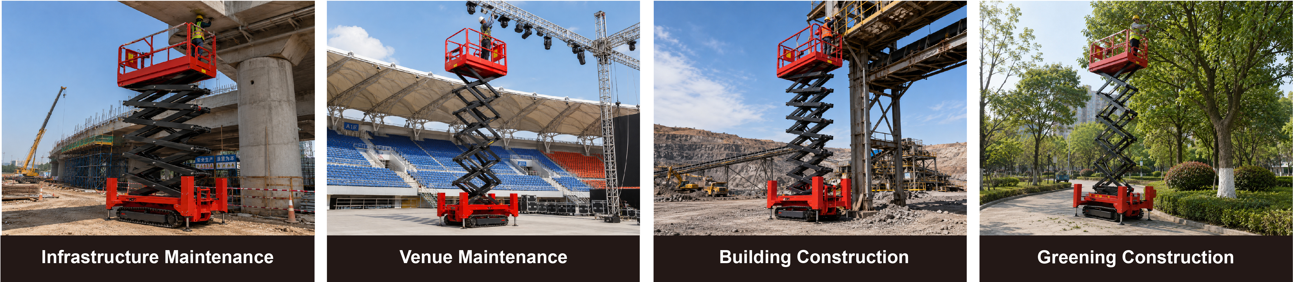 CRAWLER TYPE LIFTING PLATFORM
