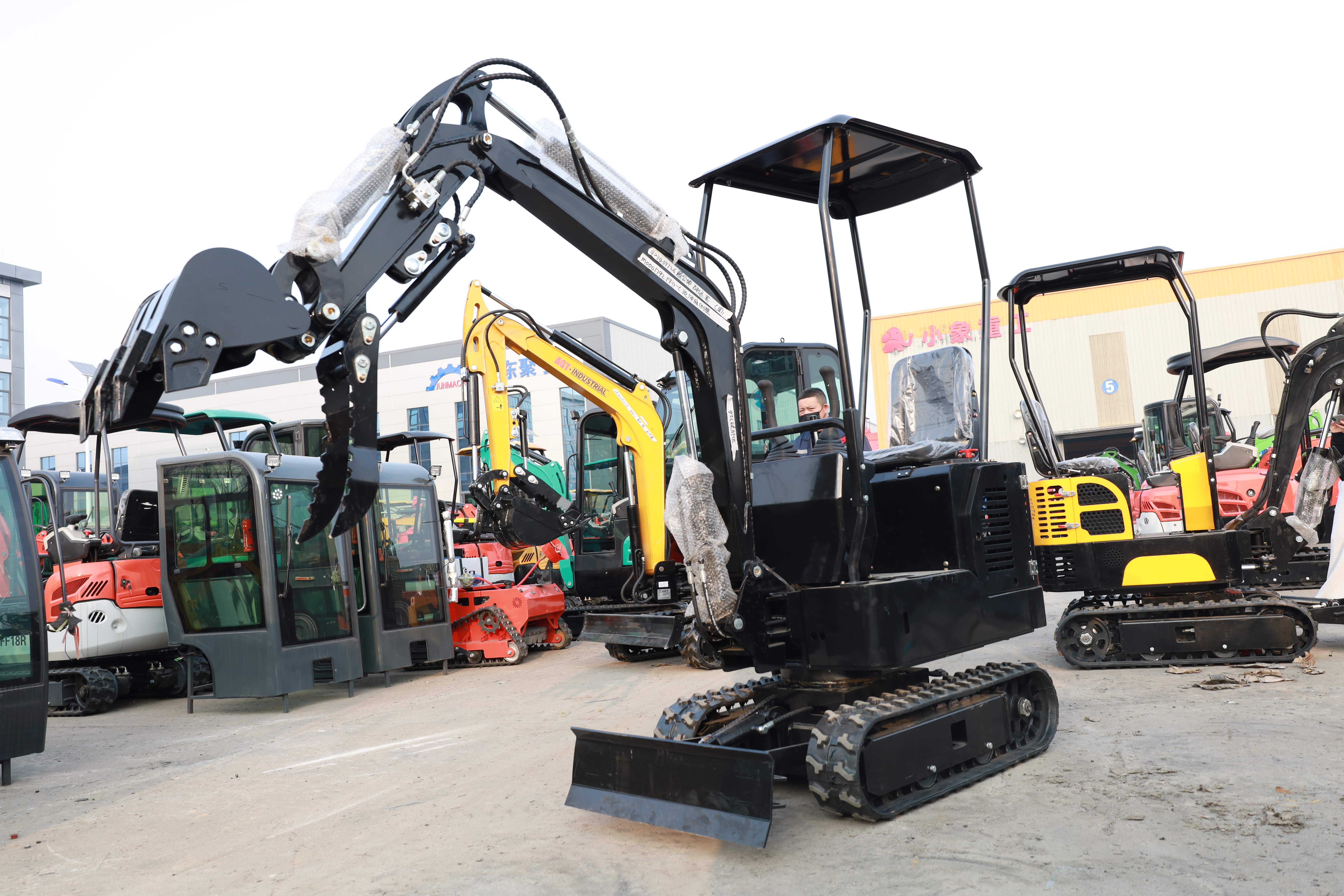 Ergonomic Cabin Elevates Operator Comfort