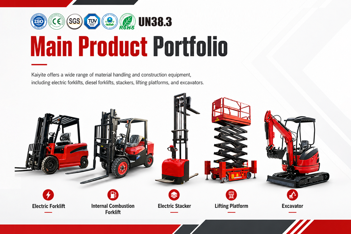 Kaiyite Expands Forklift Machinery Solutions for Global Material Handling