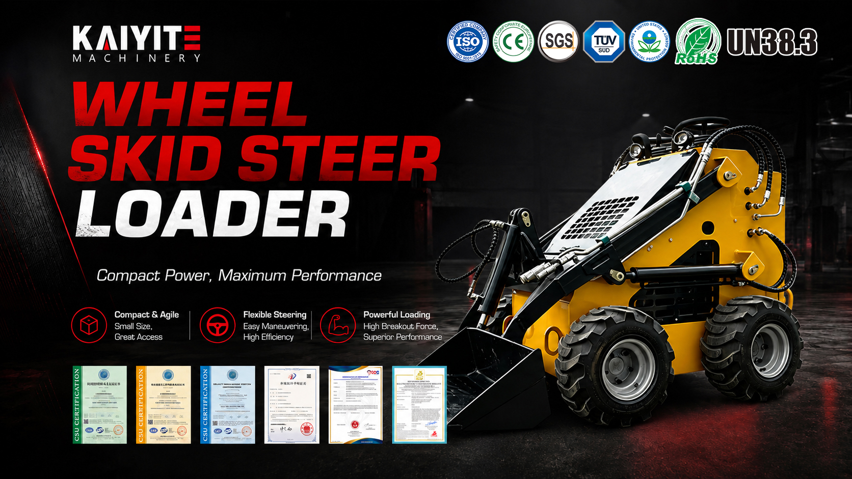 WHEEL SKID STEER LOADER