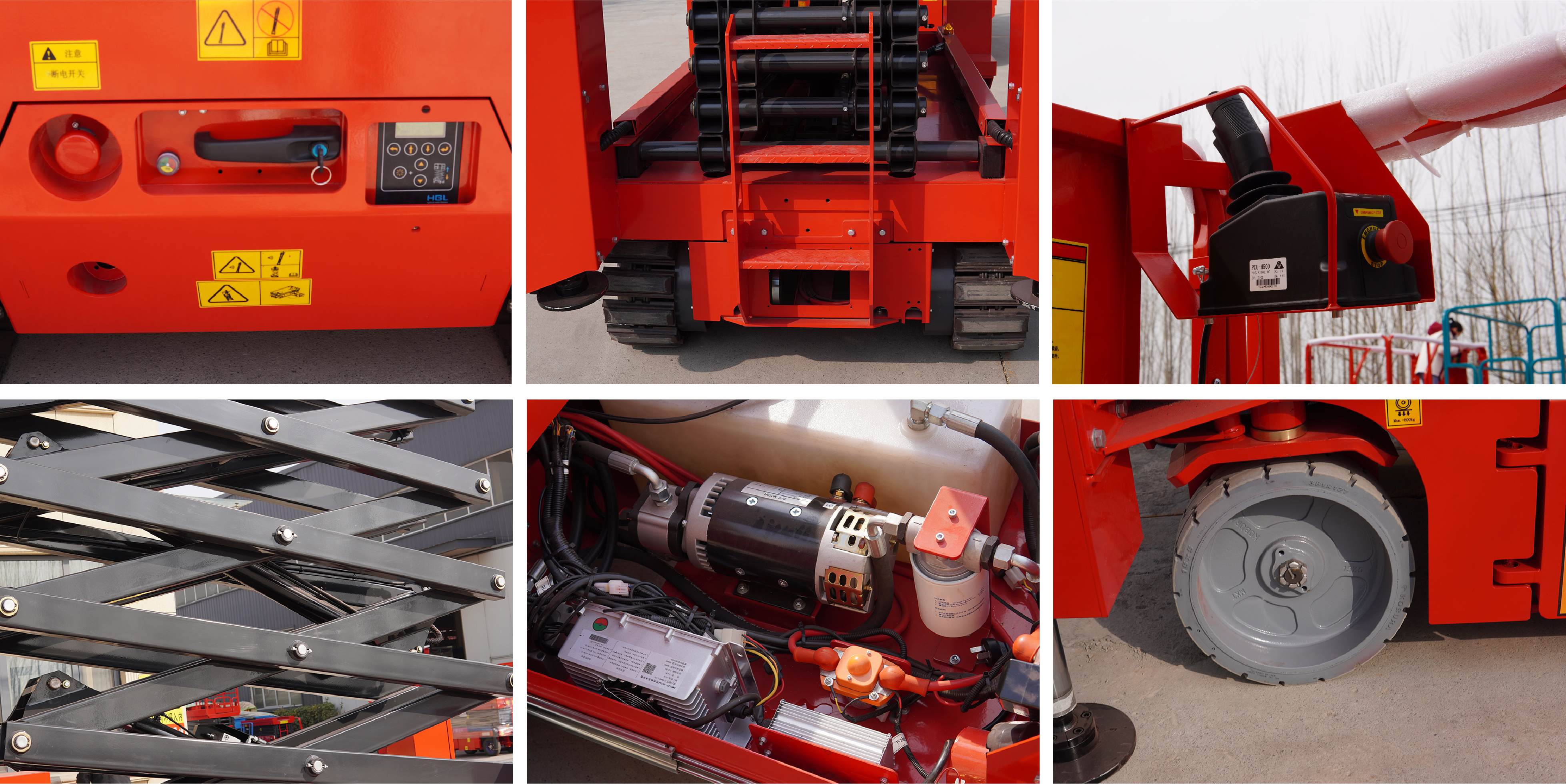 FULLY SELF-PROPELLED LIFTING PLATFORM