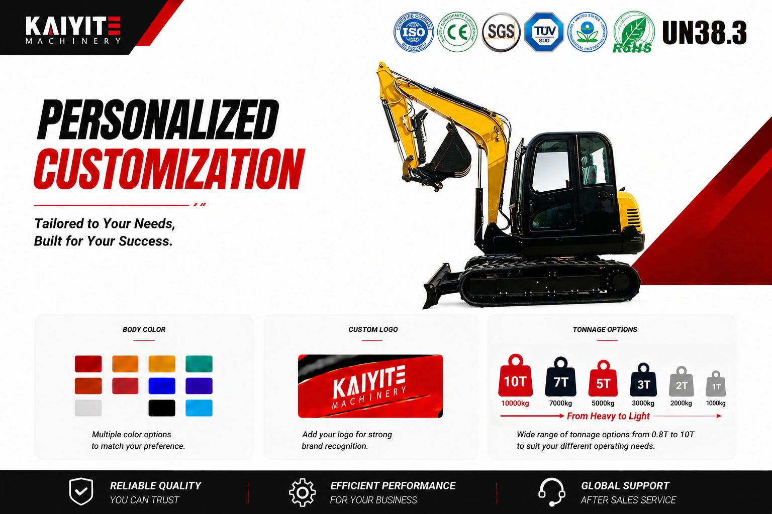KT-50 MINI EXCAVATOR