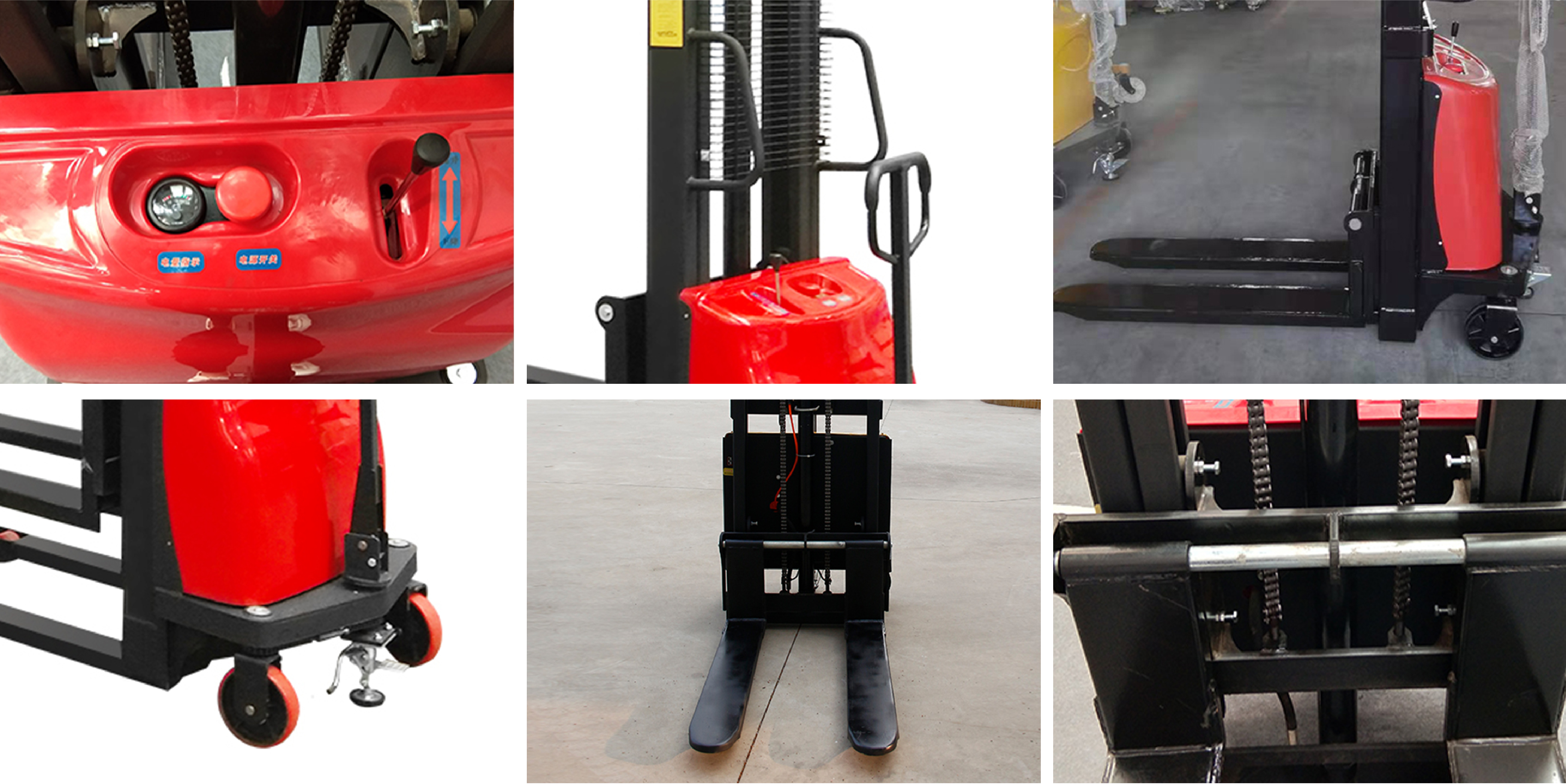 Semi-electric Stacker