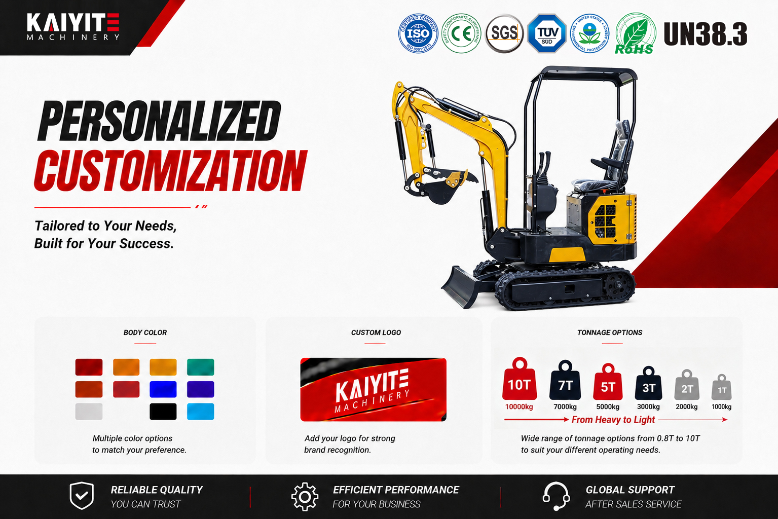 KT-10 MINI EXCAVATOR
