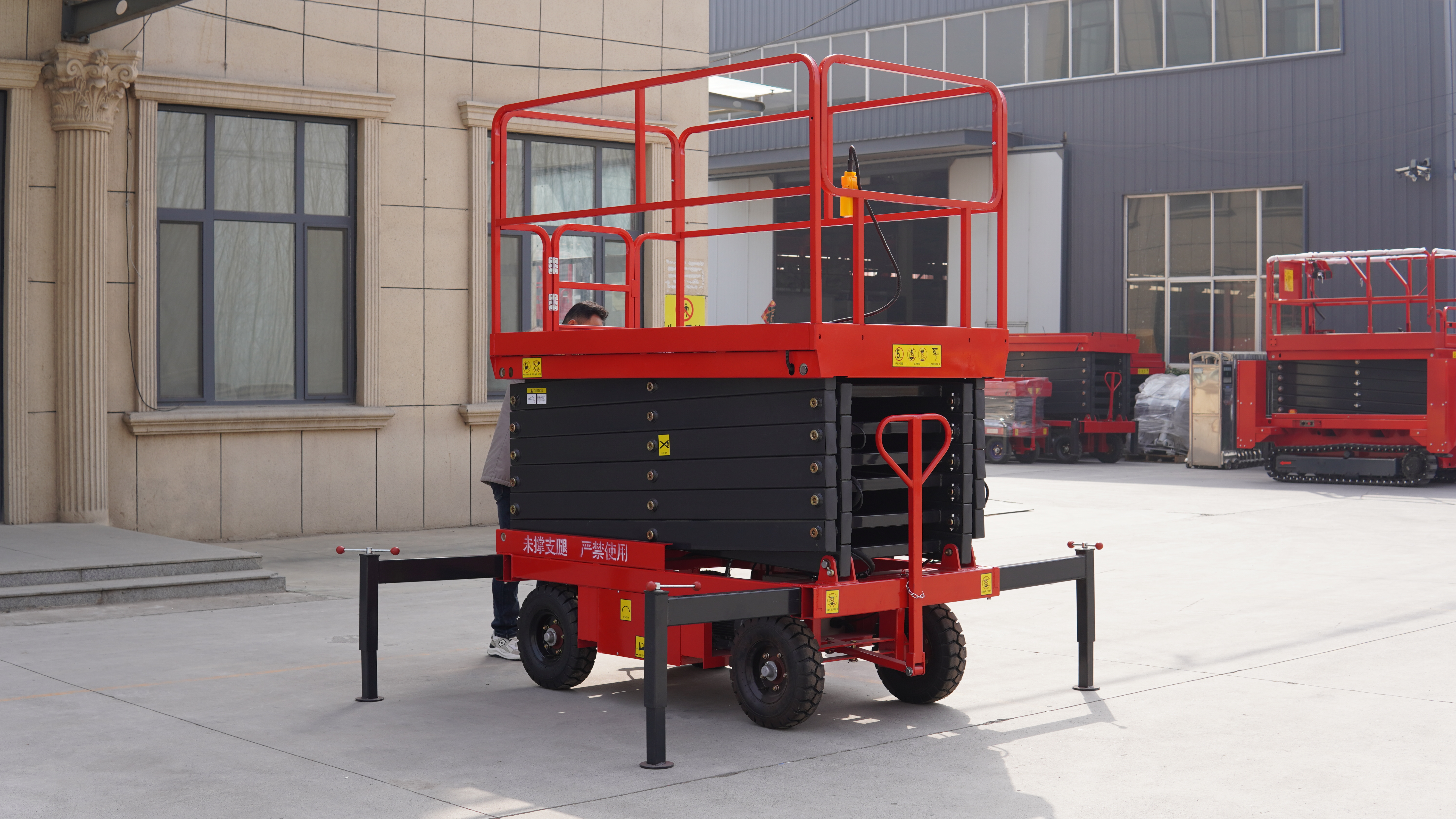 Electric Scissor Lift for Warehouse | High-Quality Material Handling Equipment