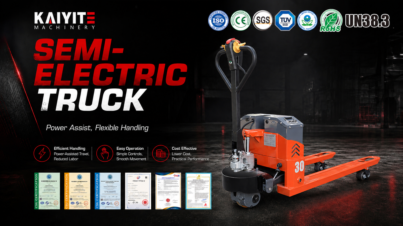 Semi-electric Truck
