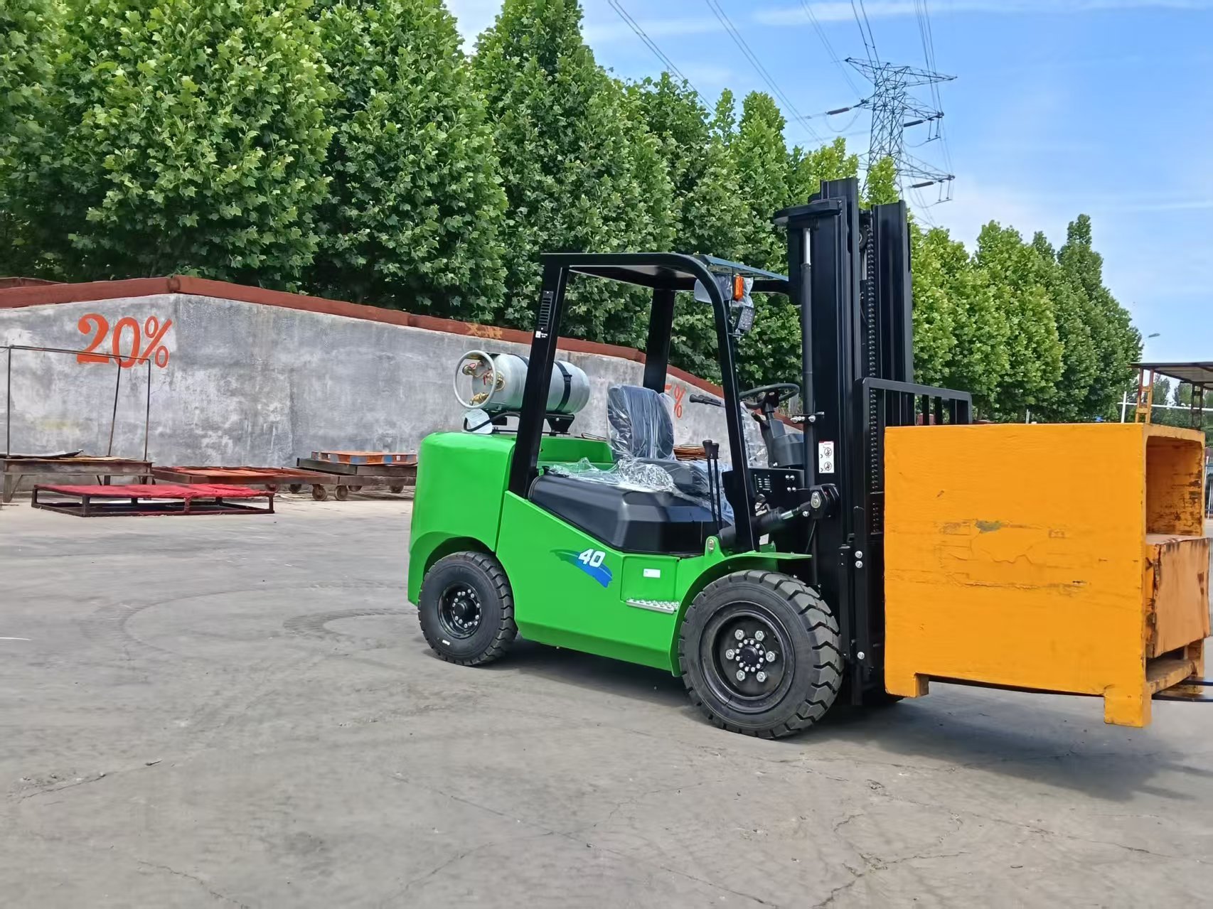 High-Performance LPG Counterbalance Forklift for Global Industries