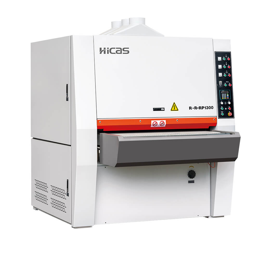 HICAS R-R-RP1300 Woodworking Machinery Solid Wood Sander Wide Belt Brush Sanding Machine