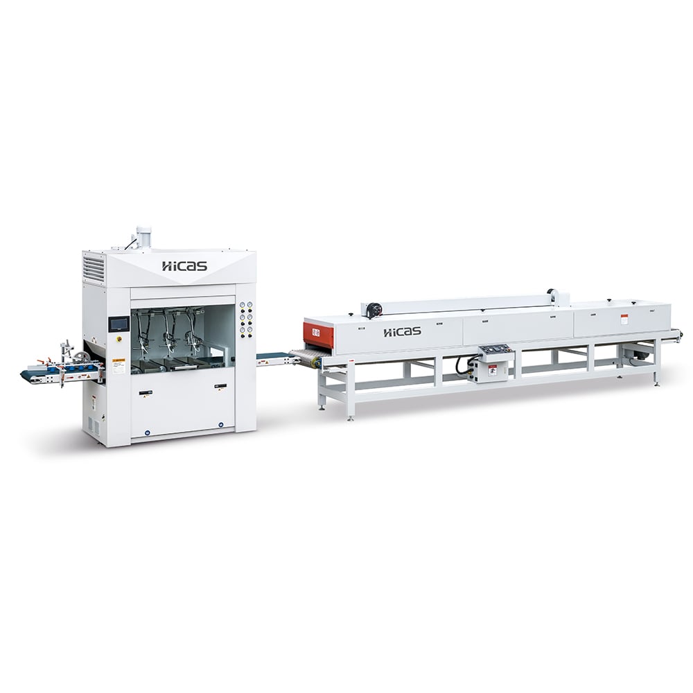 UV PU PE NC Water Based Paint Automatic Painting Spray Machine for Floor Door Frame Factory