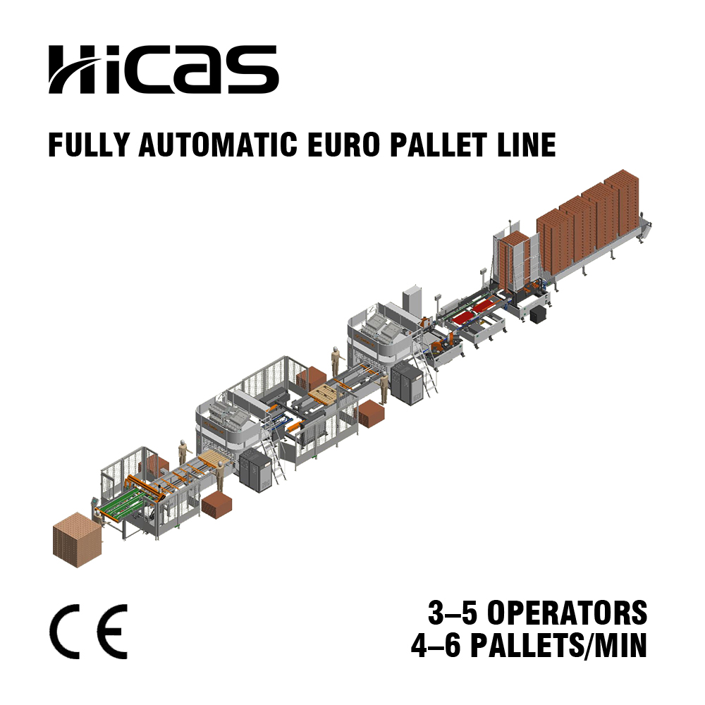 EPAL EUR Pallet Line in North America | HICAS SF1000