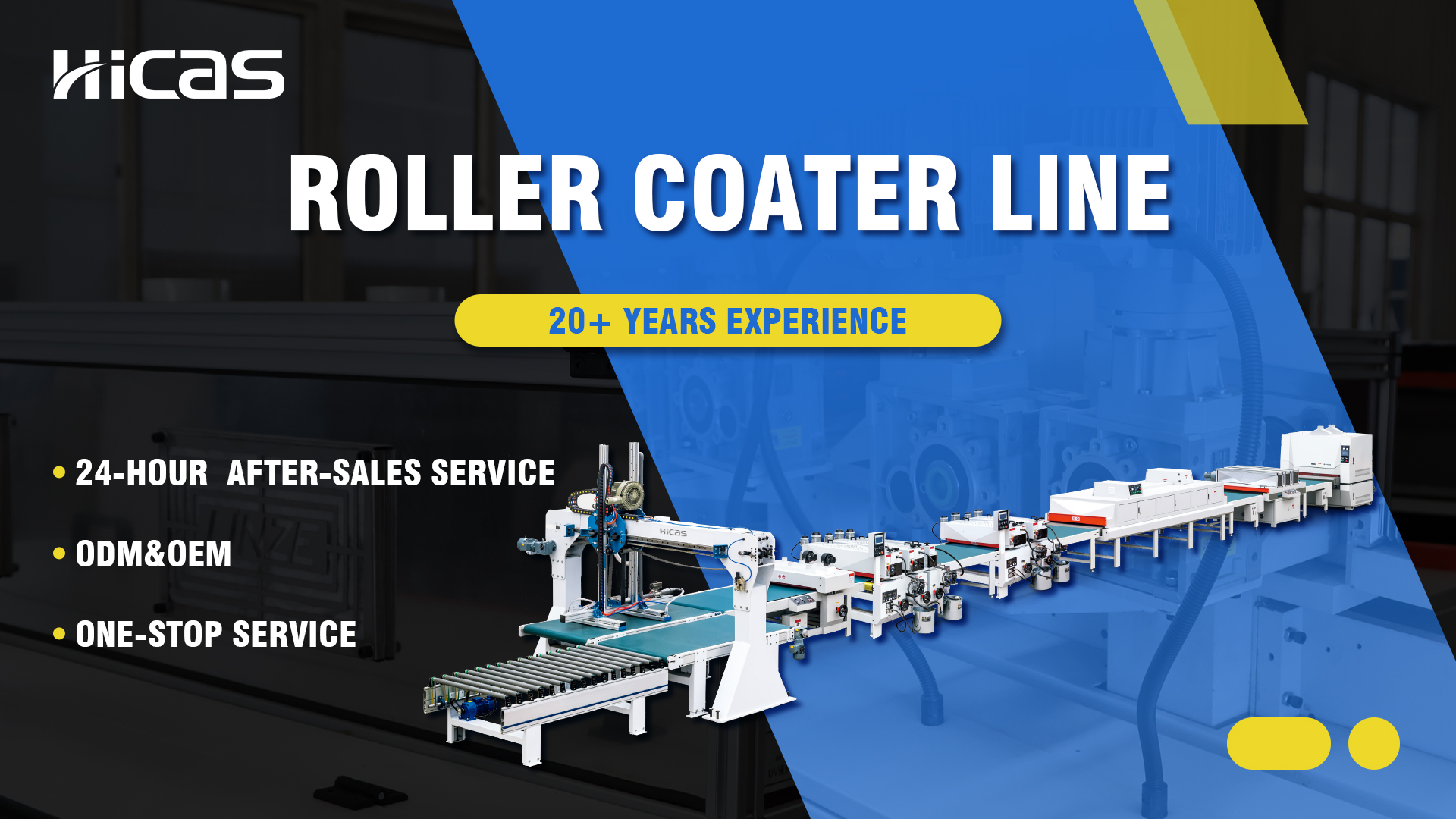 Uv Paint Roller Coater Machine line