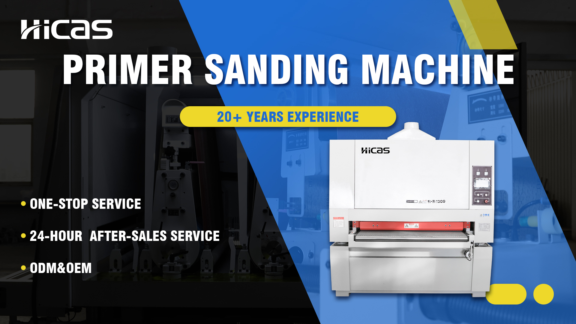 R-R1300 Wood Fine Primer Sanding Machine