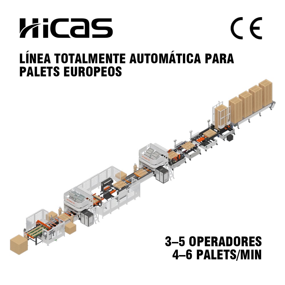 EPAL EUR Pallet Line in South America | HICAS SF1000\n