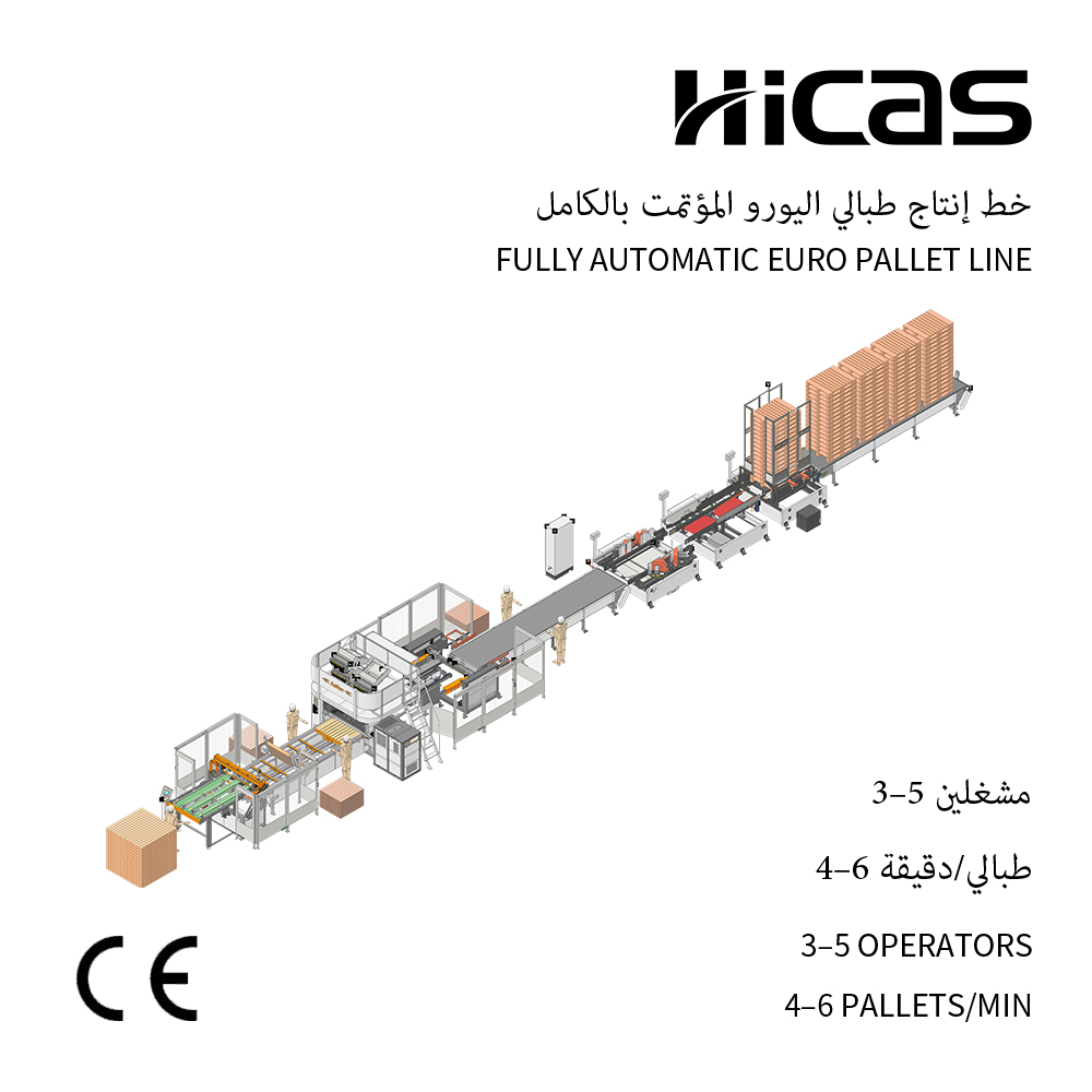 Middle East EPAL EUR Pallet Automation | HICAS SF1000
