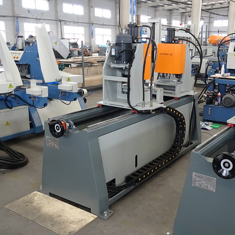 Pallet Collar Rivet Fixing Machine | 8-Head Rotary | HICAS SF4051