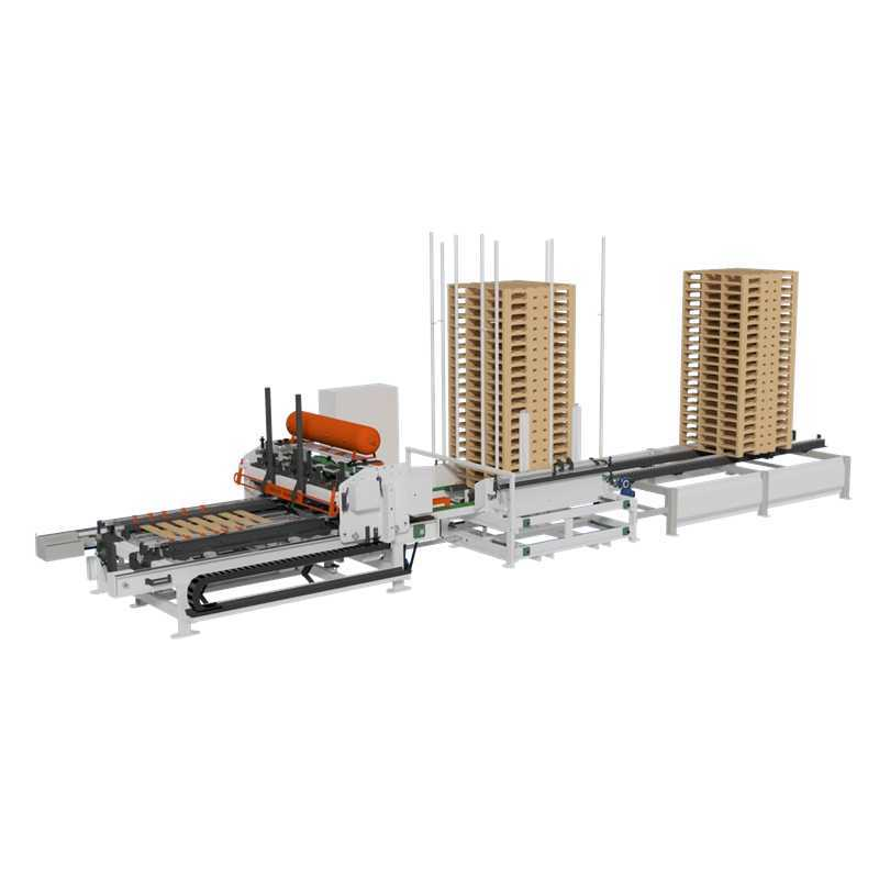 SF9026 Automatic Stringer Pallet Nailing Machine