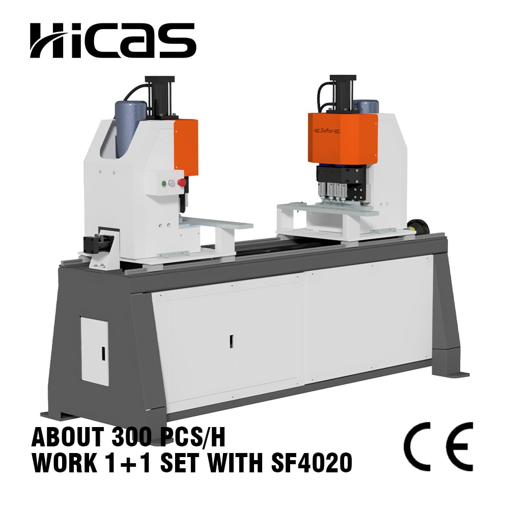 Installation of the SF-4052 Double-Sided Rotary Riveting Machine for Pallet Collars