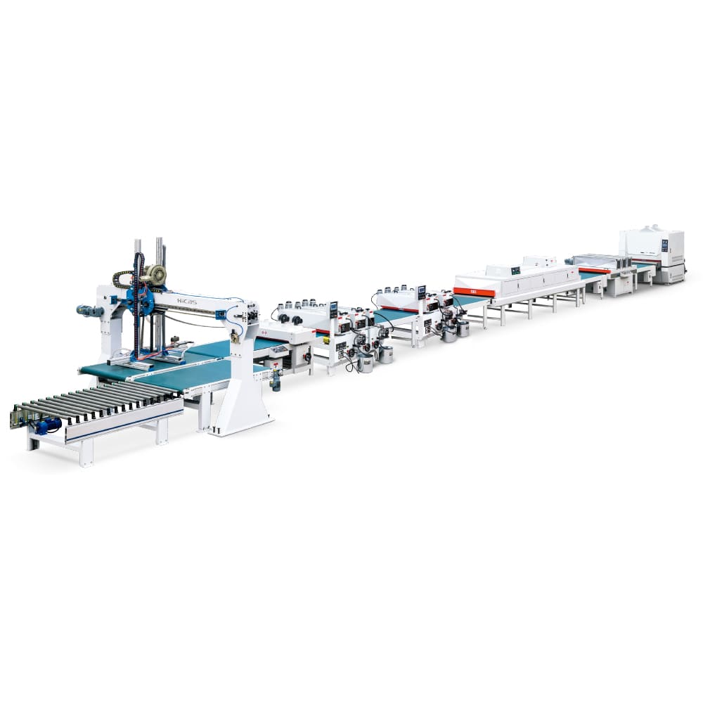 Video Technical Support Online Support 120KW UV Roller Coater Machine for Wardrobe Cabinet