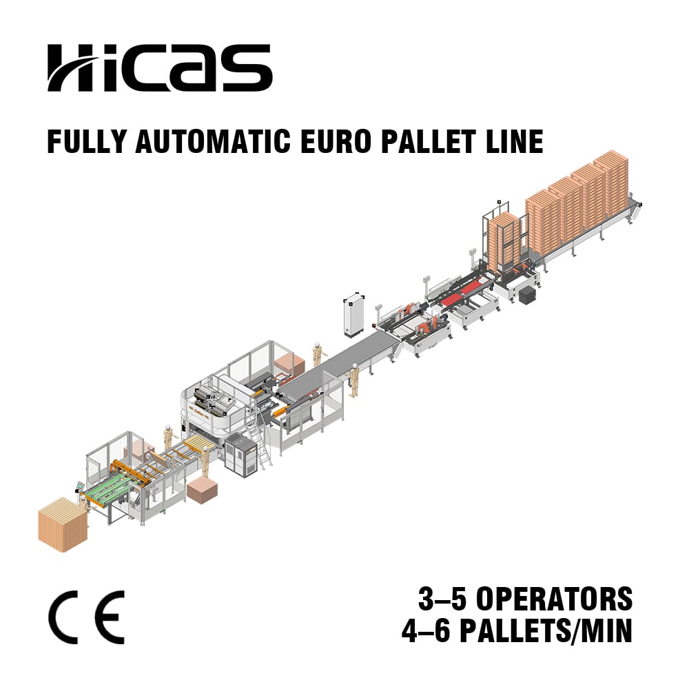 EPAL EUR Pallet Machinery for Asia | HICAS SF1000\n