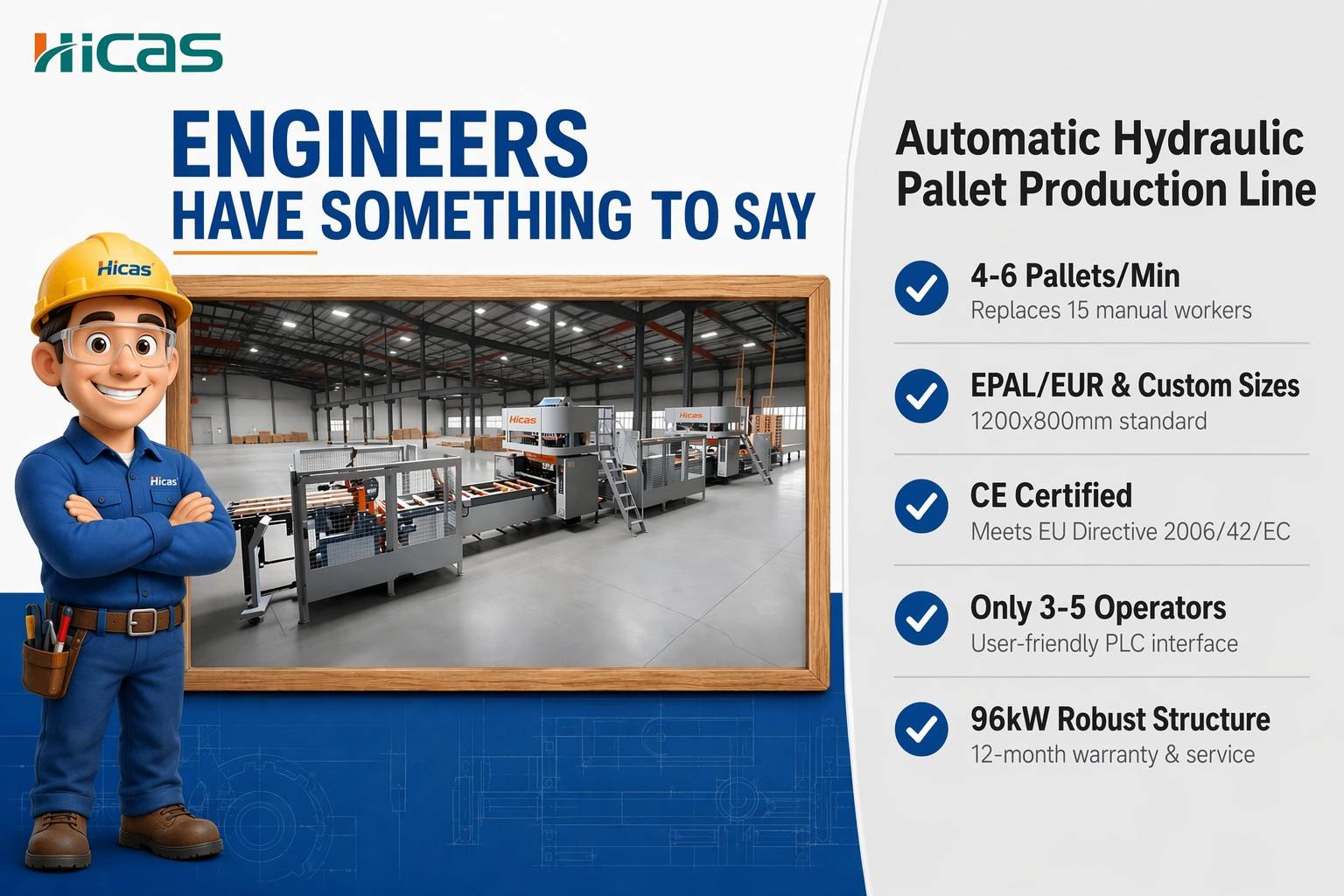Why Choose Hydraulic Nailed Pallets?