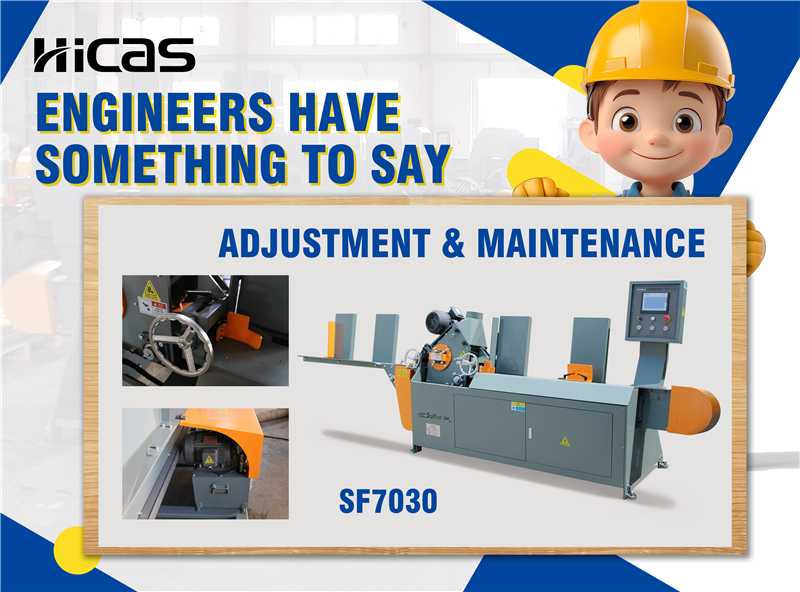 SF7030 Board Chamfering Machine: Adjustment & Maintenance