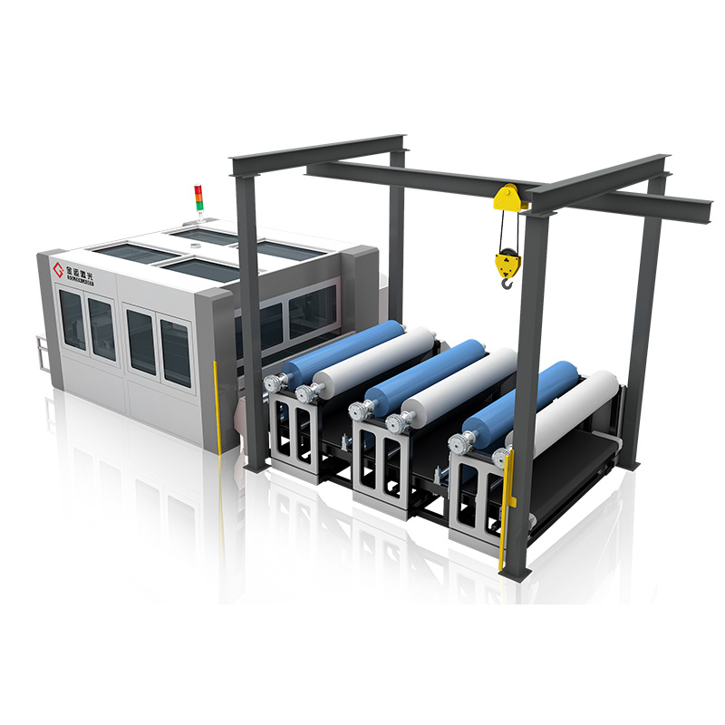 Medium-Power Medium-Format Laser Cutting System