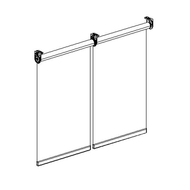 JD50J Silent Electric Roller Blind