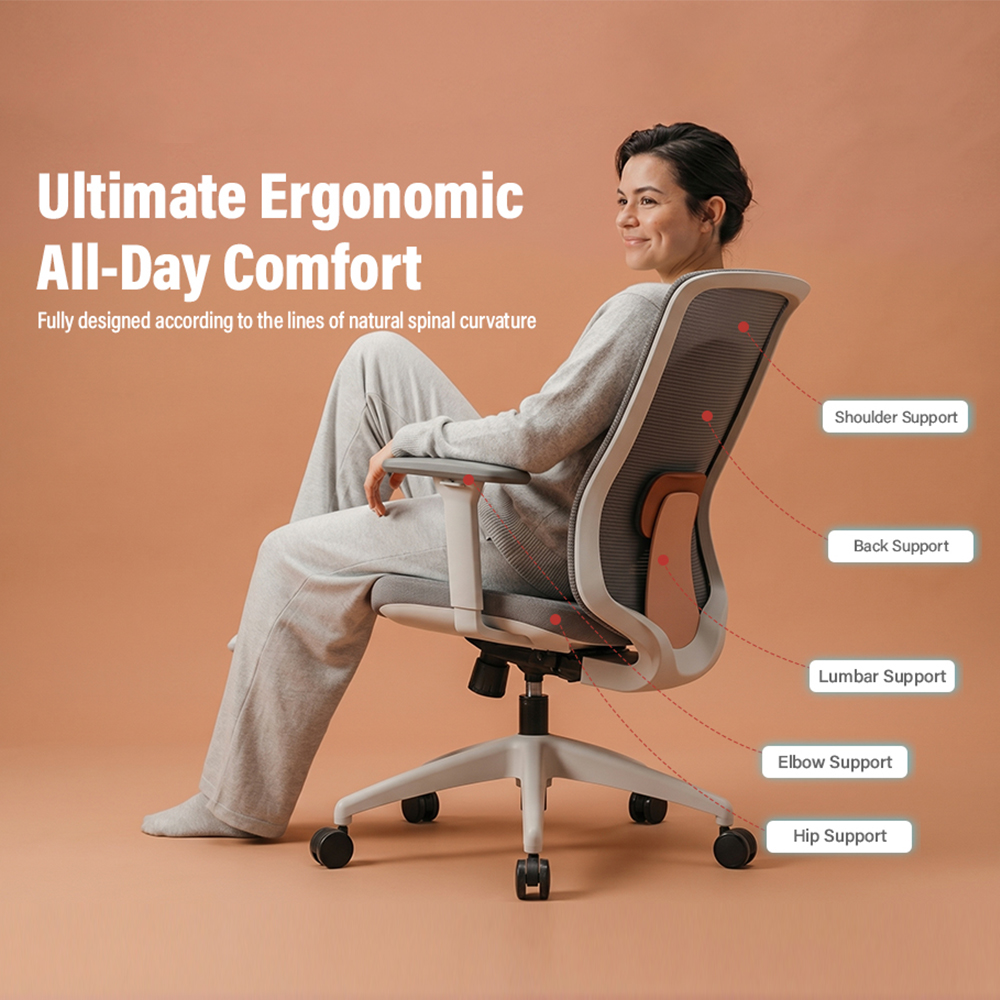 Premium Ergonomic Design for All-Day Comfort