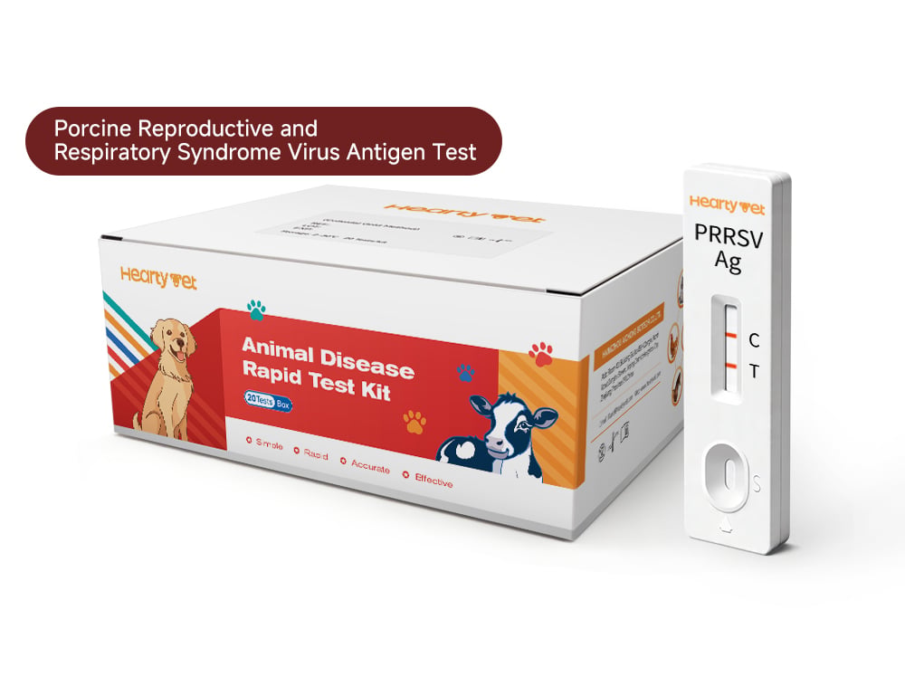 PRRS (Blue Ear Disease) Rapid Antigen Test Kit for Pigs — PRRSV Field Detection