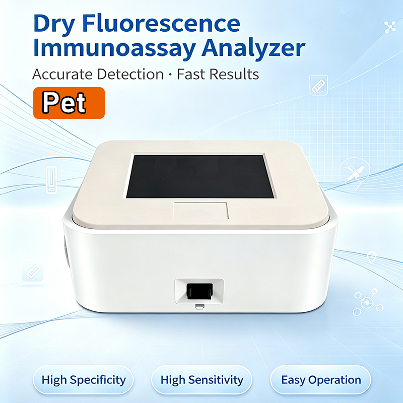FR600 Benchtop Fluorescent Immunoassay Analyzer
Veterinary Quantitative POCT Reader — Professional Grade