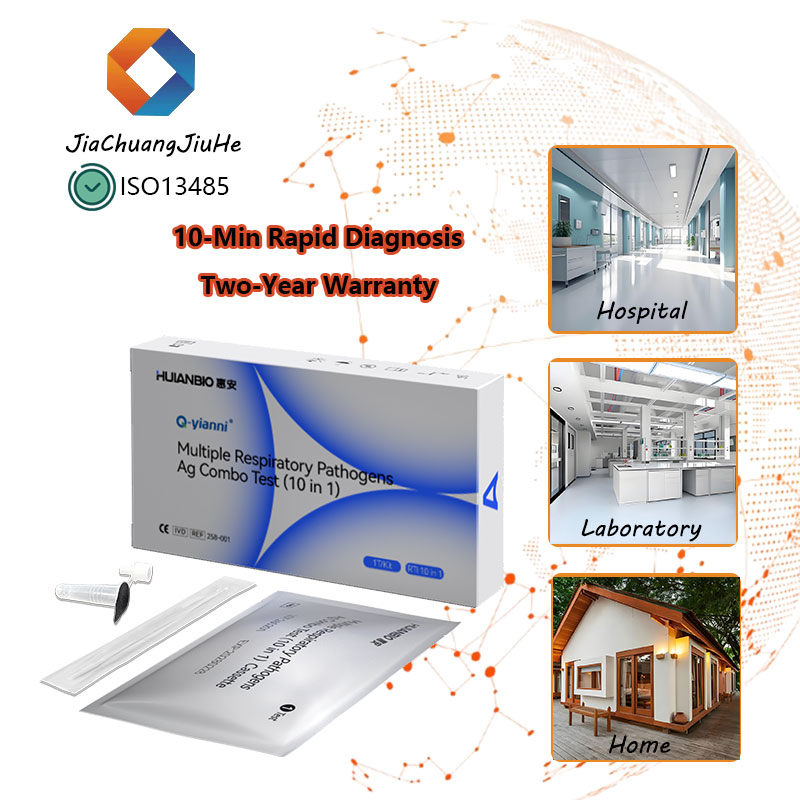 10-in-1 Respiratory Pathogens Antigen Combo Test Kit