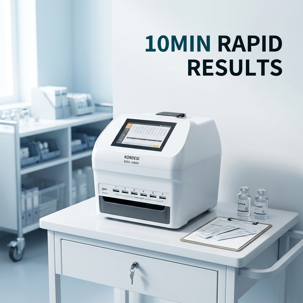High-Performance Fluorescence Immunoassay Analyzer for Efficient Diagnostic Testing