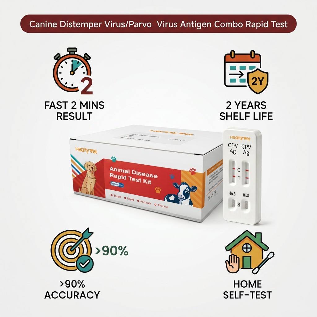 Fast Canine Parvovirus Screening for Veterinary Professionals