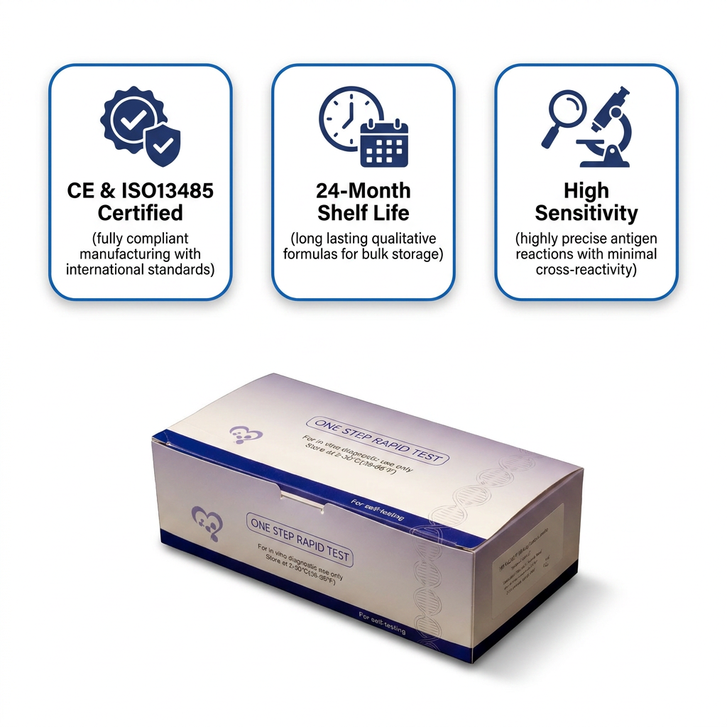 Professional OEM/ODM One Step Rapid Test Kit
