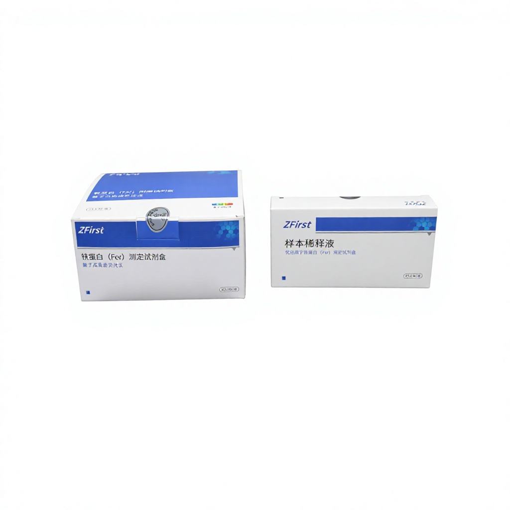ZFirst Ferritin (Fer) Test Kit Quantum Dot Fluorescence Immunoassay (QD-FIA) High Sensitivity Anemia Diagnostic Reagent