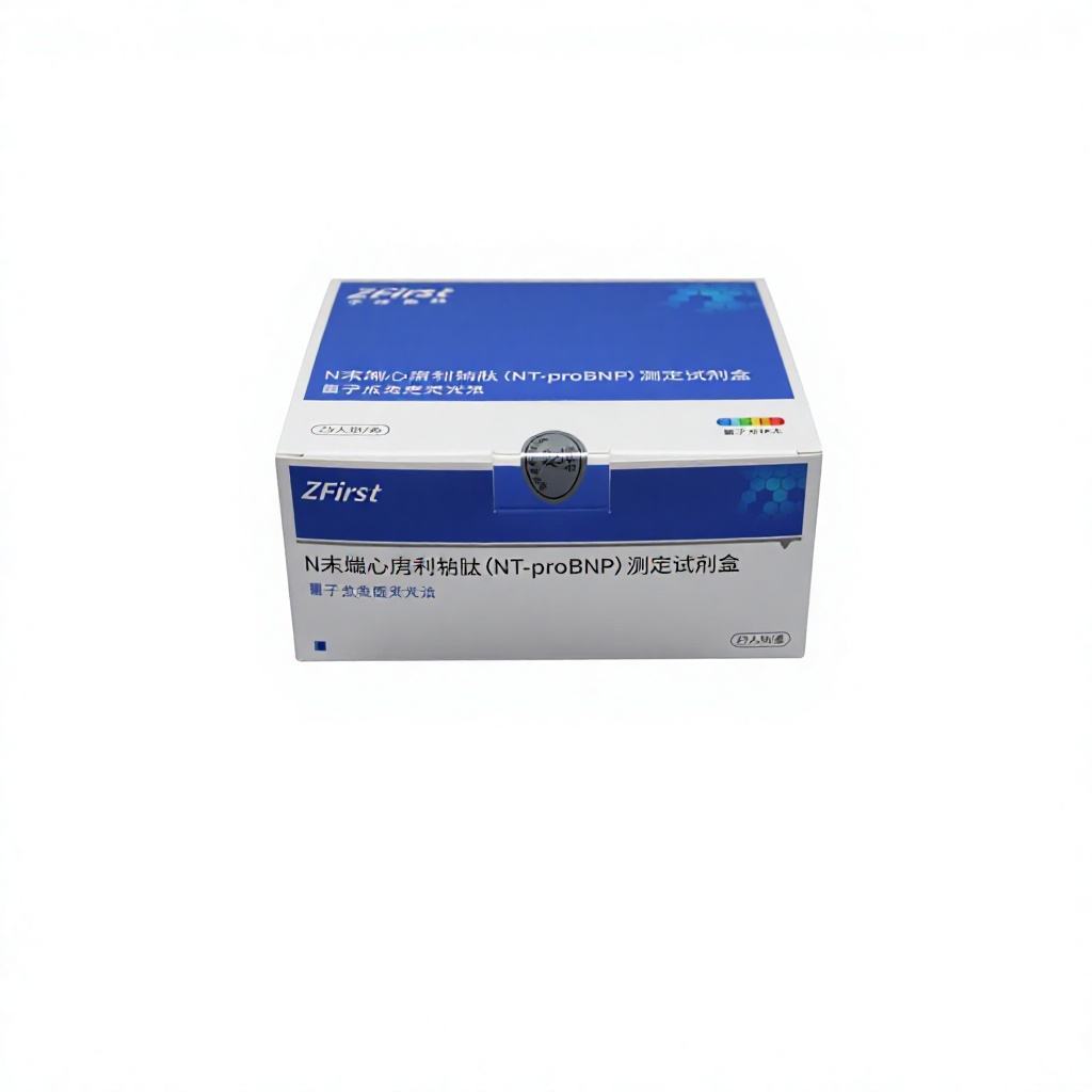 ZFirst NT-proBNP Test Kit Quantum Dot Fluorescence Immunoassay (QD-FIA) Heart Failure Diagnostic Reagent 