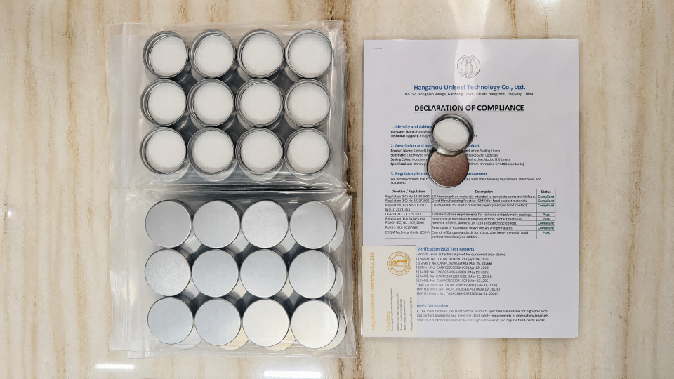 Precision Fit for Aluminum Bottles: 38mm Unishell Caps with Pressure-Sensitive Liners for a South American Capping Line