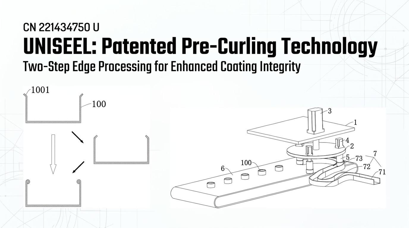 Technical Mastery: Uniseel’s Patented Pre-Curling Technology for Superior Unishell Caps (CN 221434750 U)