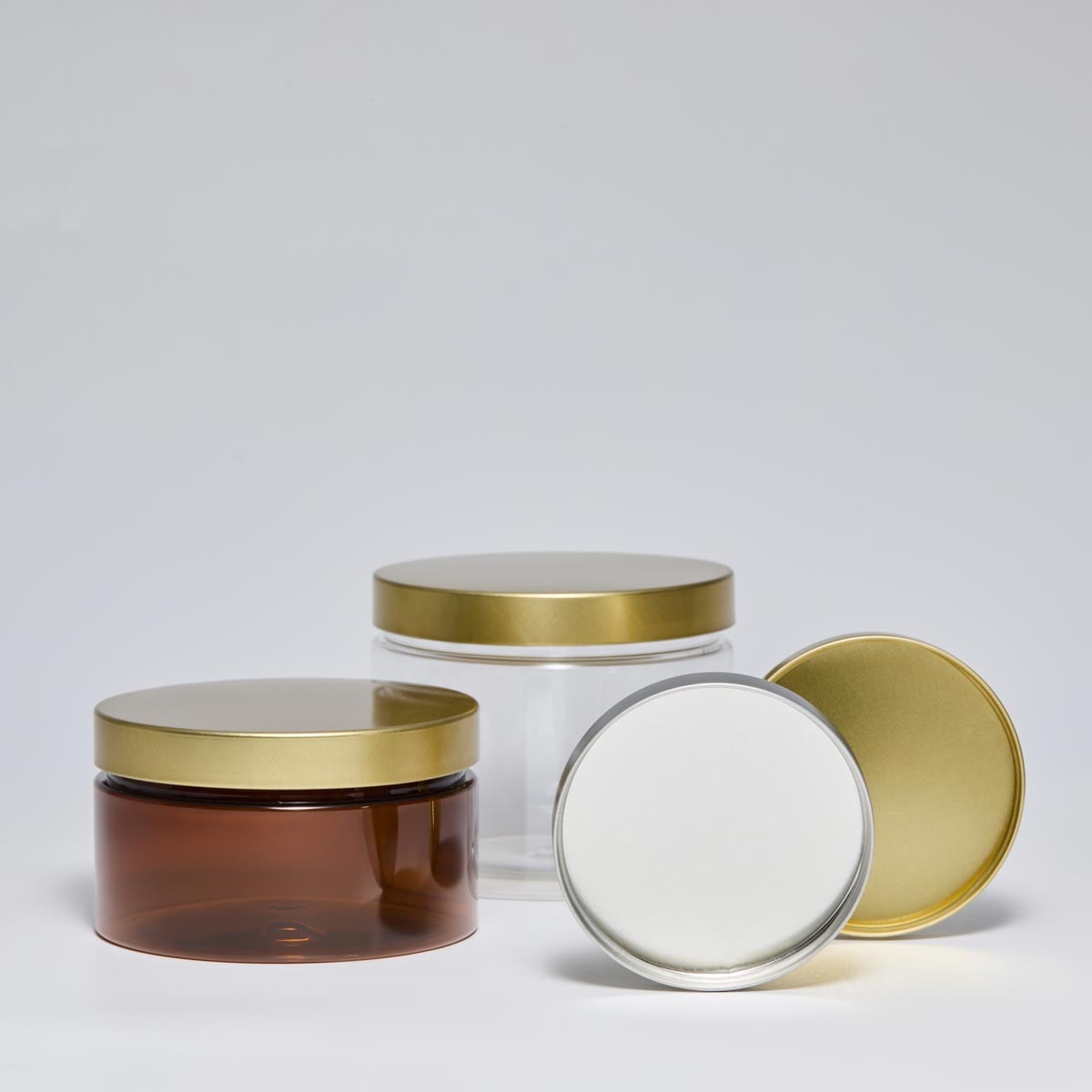 70/400 & 89/400 Unishell Caps for Bulk Supplement Jars - 70mm 89mm Tinplate Metal Closures