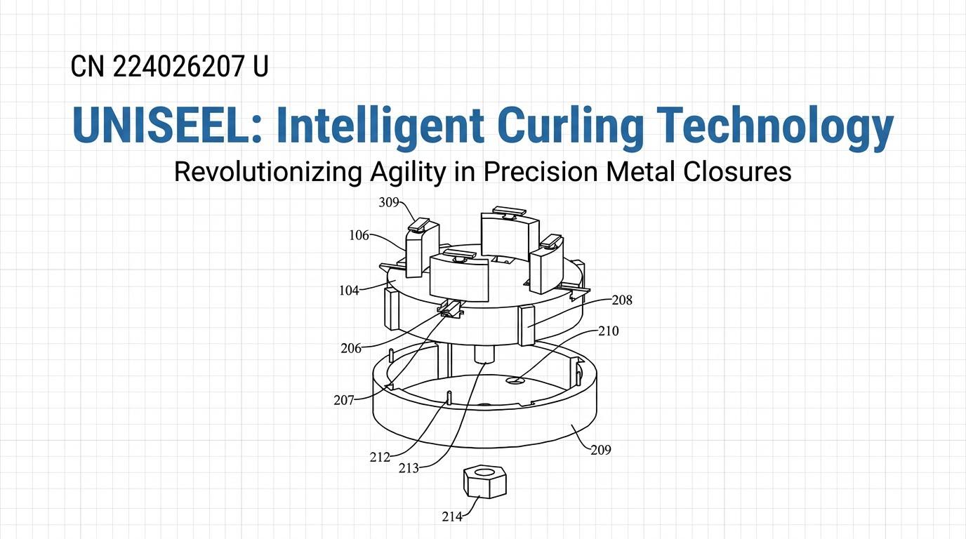 Smart Manufacturing: Uniseel’s Patented Intelligent Curling Equipment for High-Precision Metal Caps (CN 224026207 U)