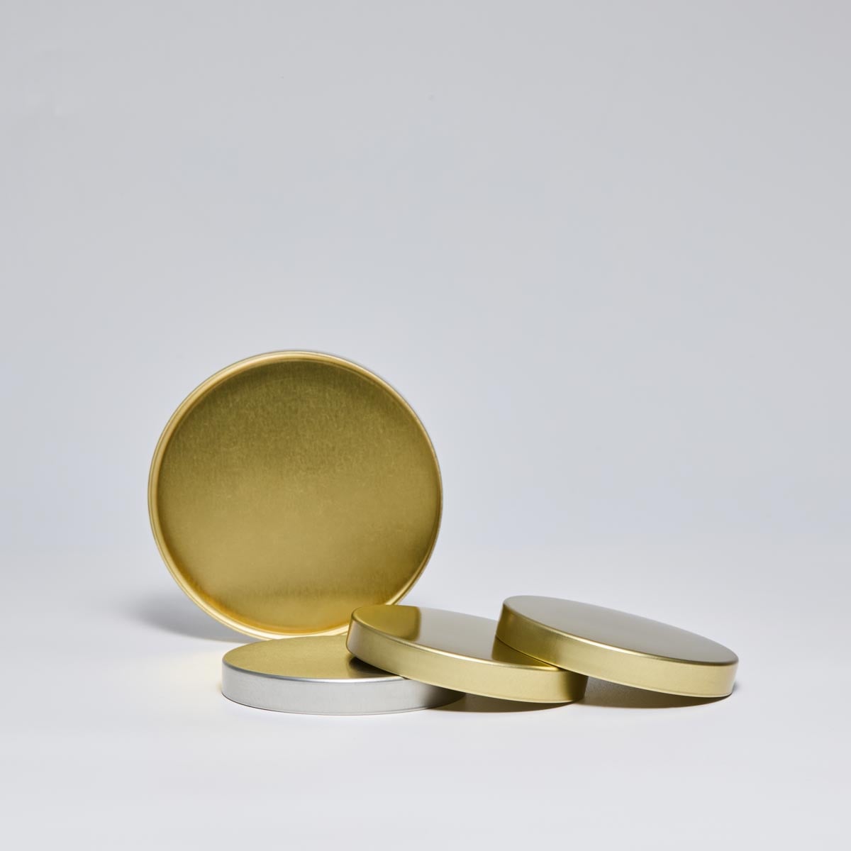 70/400 & 89/400 Unishell Caps for Bulk Supplement Jars - 70mm 89mm Tinplate Metal Closures