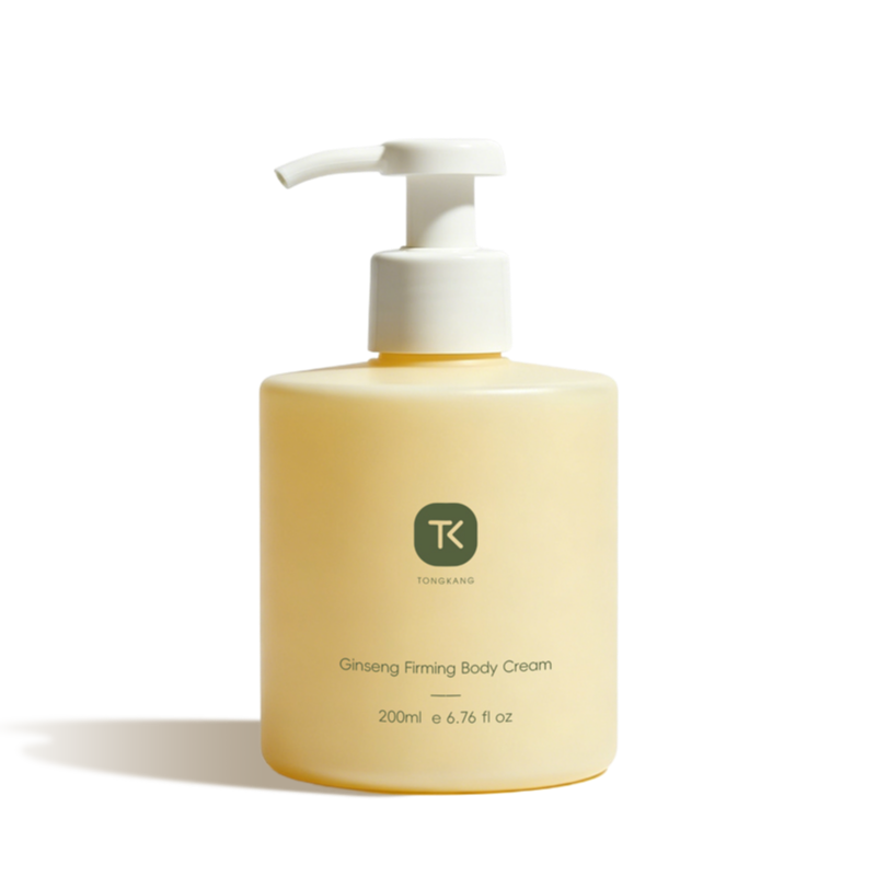 Crema corporal reafirmante de ginseng