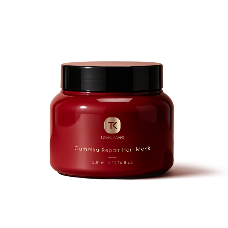 Mascarilla reparadora para el cabello de camelia