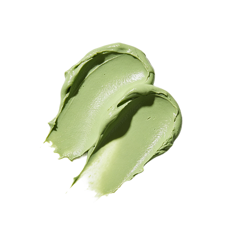 Máscara de barro de té verde