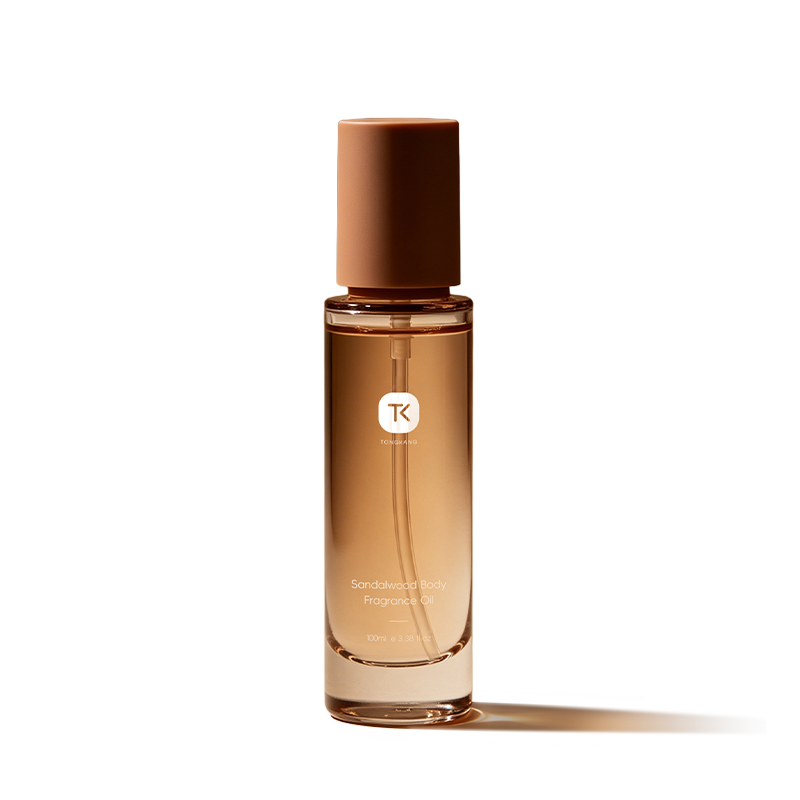 Aceite corporal fragante de sándalo